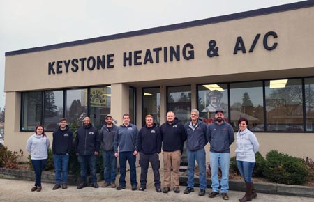 Keystone Heating & AC Headquarters and Team
