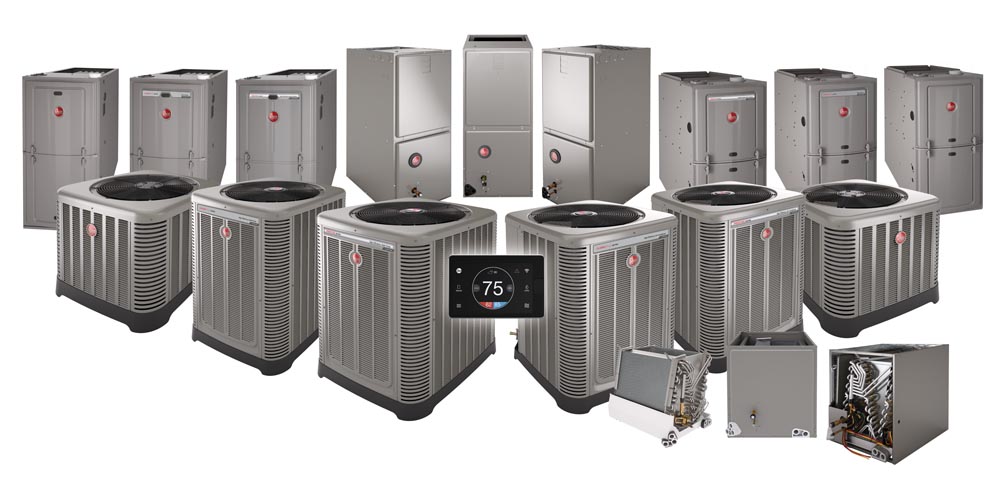 Rheem Air Conditioner and HVAC Product Lineup
