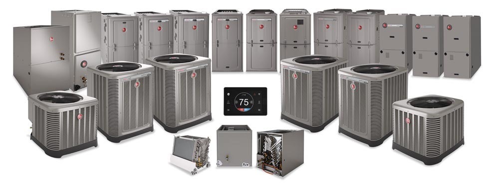 Rheem Furnace and HVAC Product Lineup