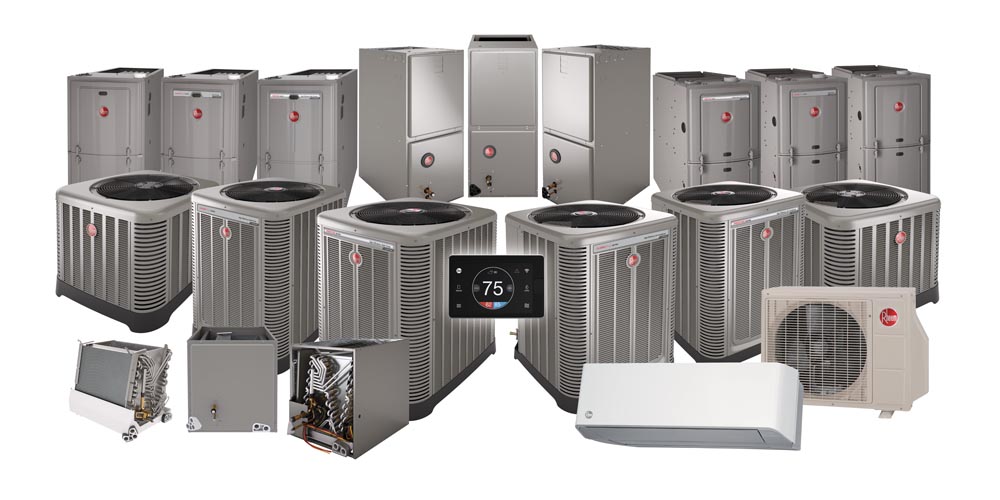 Rheem Mini-Spit and HVAC Equipment