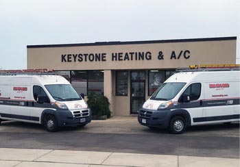Keystone HVAC Service Vehicles